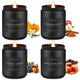 Fall Candles Set - 4 Pack