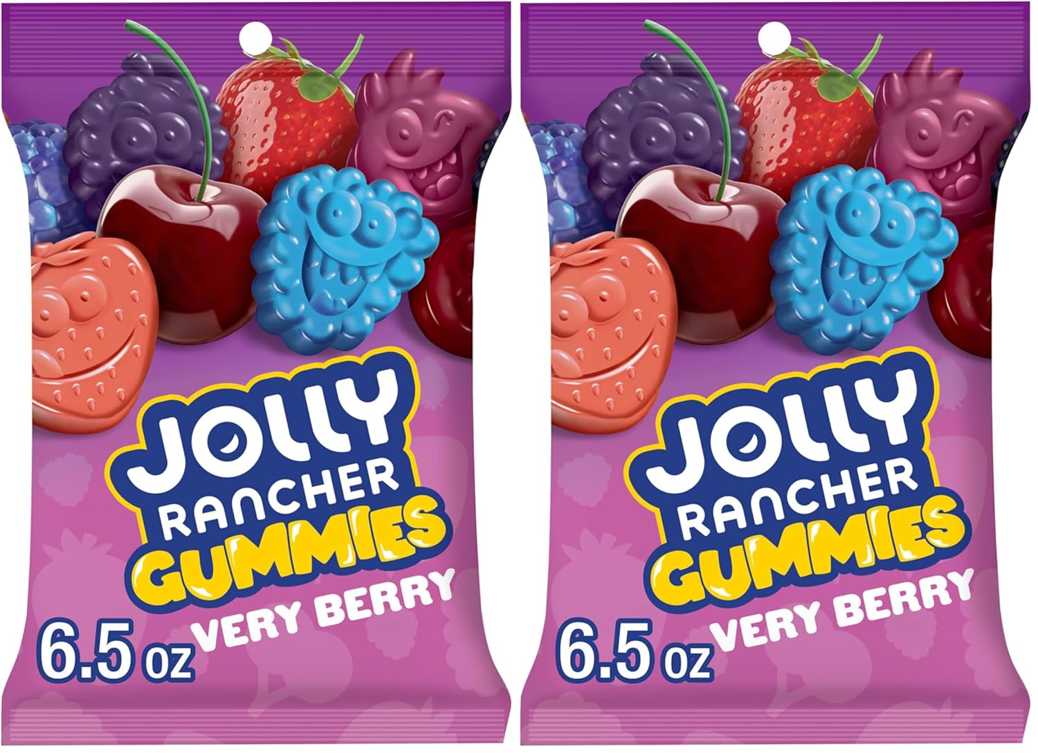 JOLLY RANCHER Gummies Assorted Fruit Flavored Candy Bag – Sweet Care Package for Mom on Valentine's Day, Mother's Day, and Get-Well Wishes