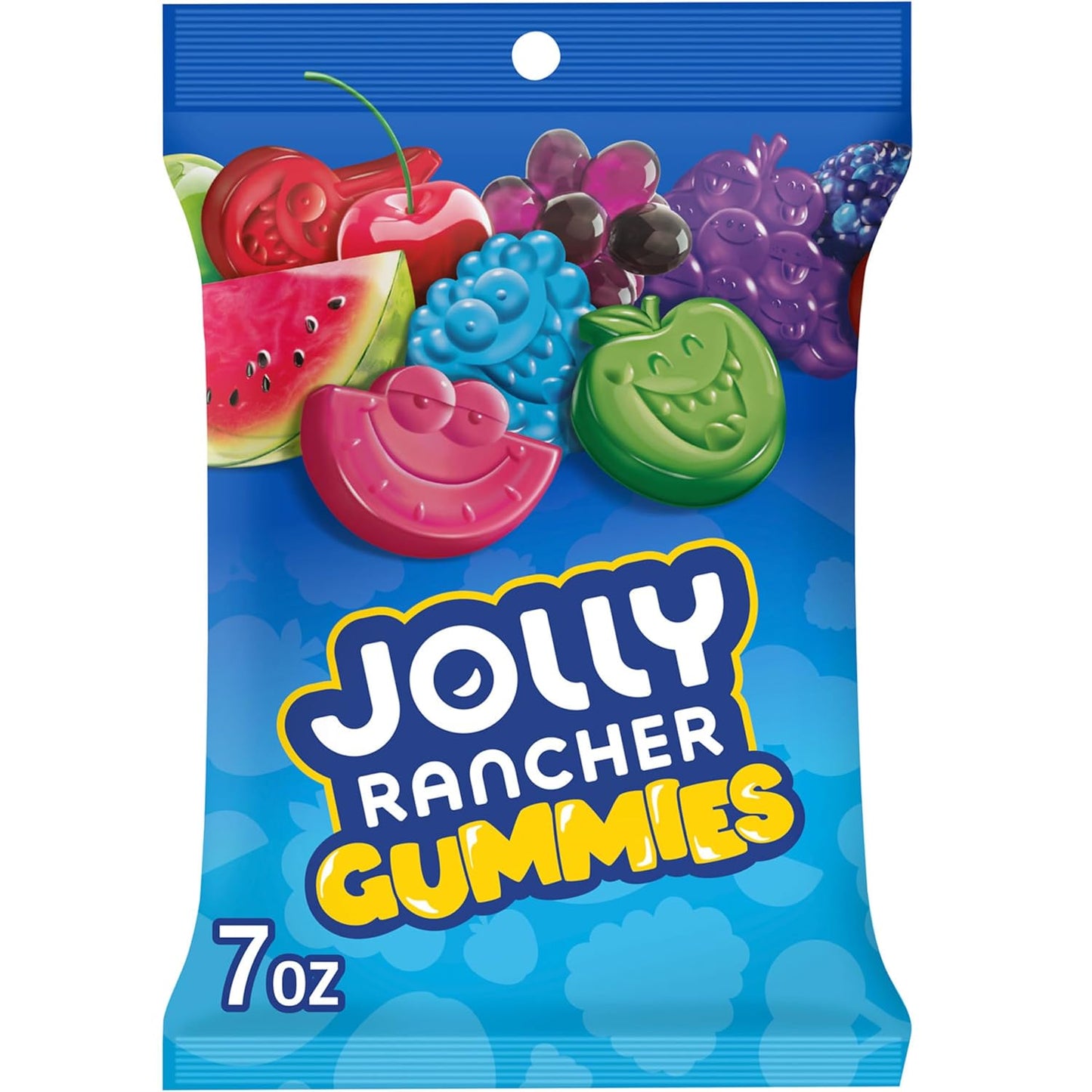 JOLLY RANCHER Gummies Assorted Fruit Flavored Candy Bag – Sweet Care Package for Mom on Valentine's Day, Mother's Day, and Get-Well Wishes