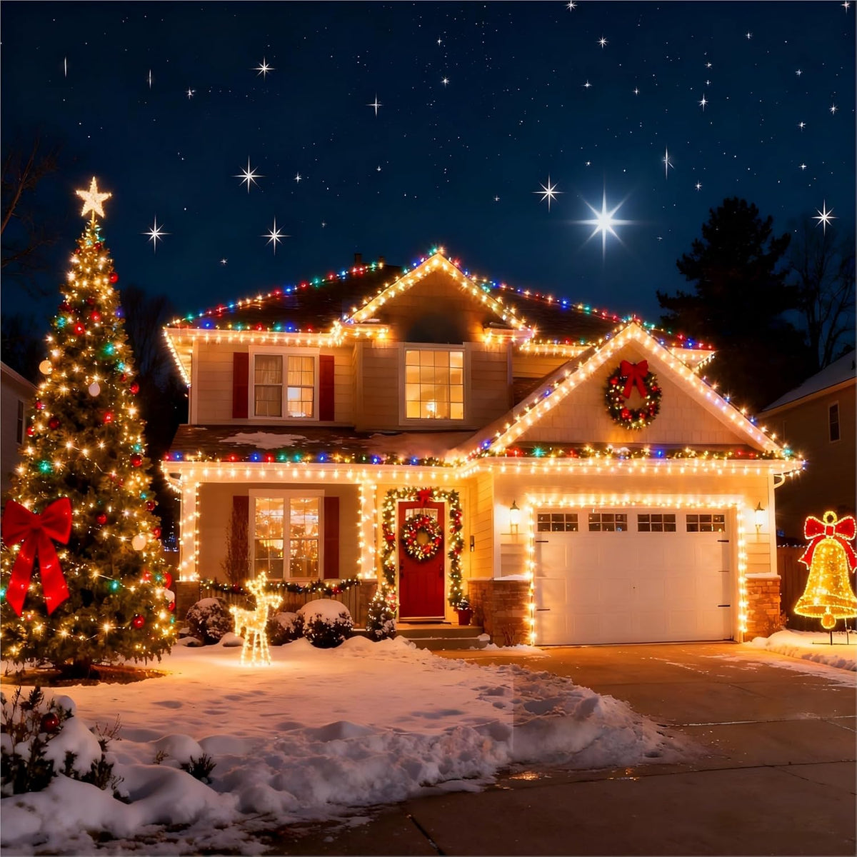 Joomer Connectable LED Lights – Roofline and Fence Curb Appeal up to 195FT