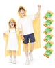 Kids Orange 6pcs - One Size