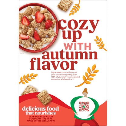Kashi Whole Grain Autumn Wheat Cereal – Safe No-Gelatin School Lunchbox Addition for Kids, 18oz