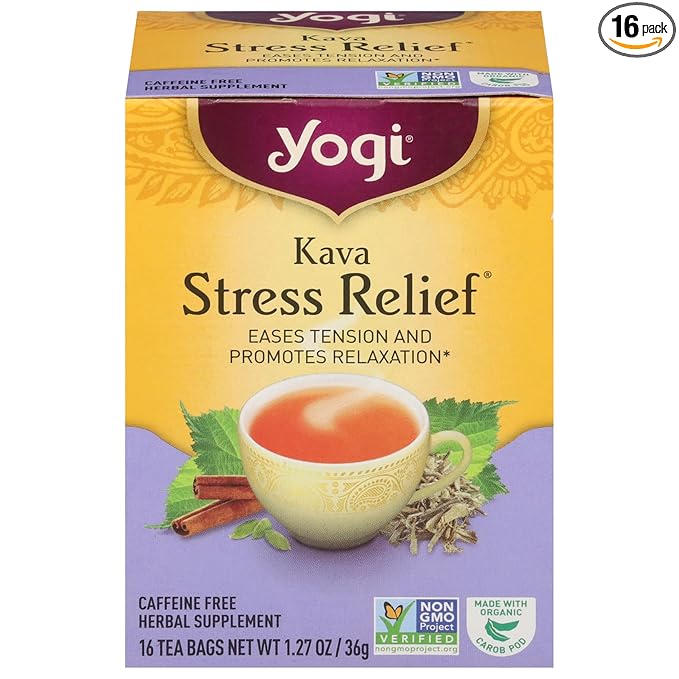 kava root as the primary active herb for calming effect