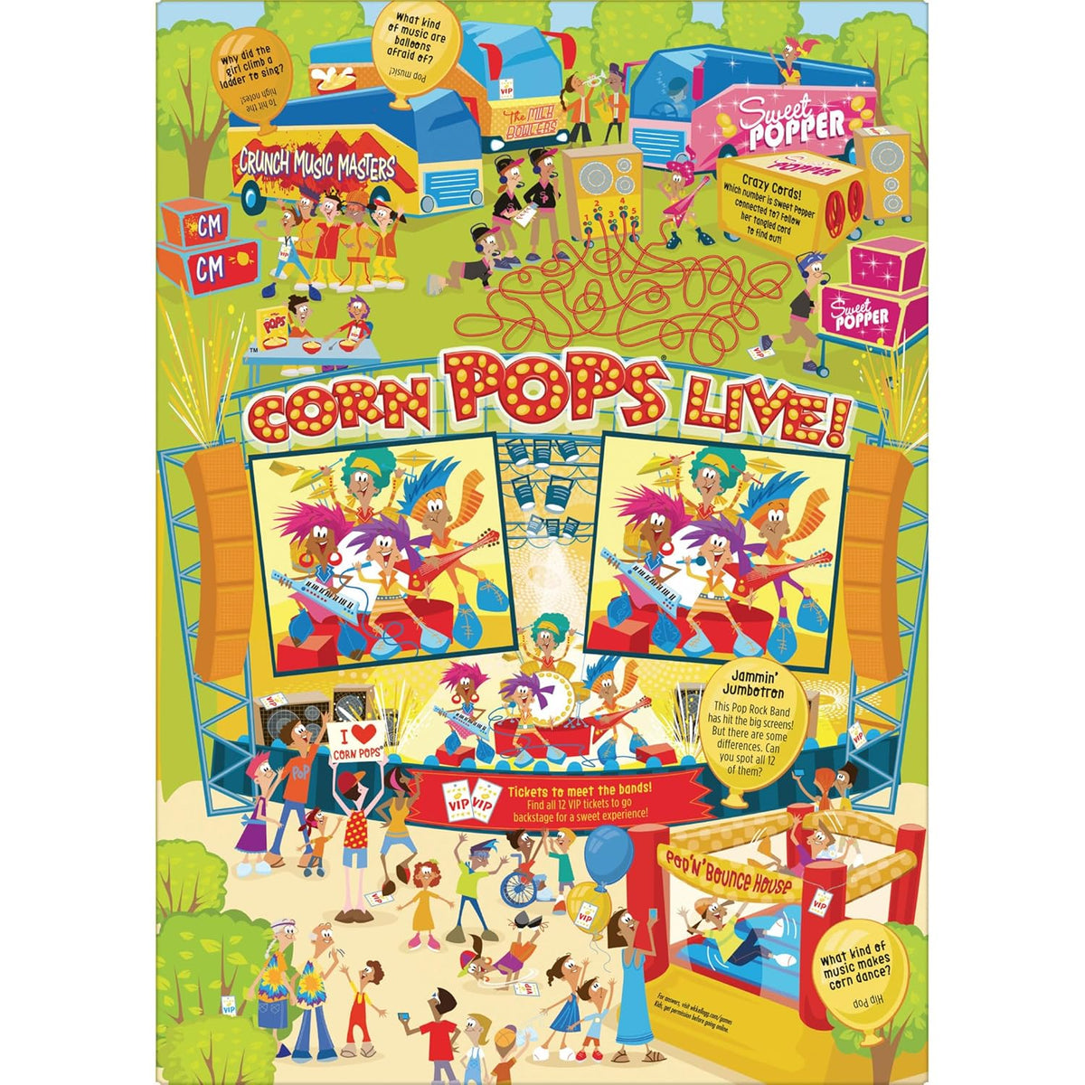 Kellogg's Corn Pops Cereal – Portable Office Snack to Fuel Afternoon Focus, 22.6 oz