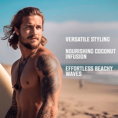 kelp and red algae extract for authentic surfer hair feel