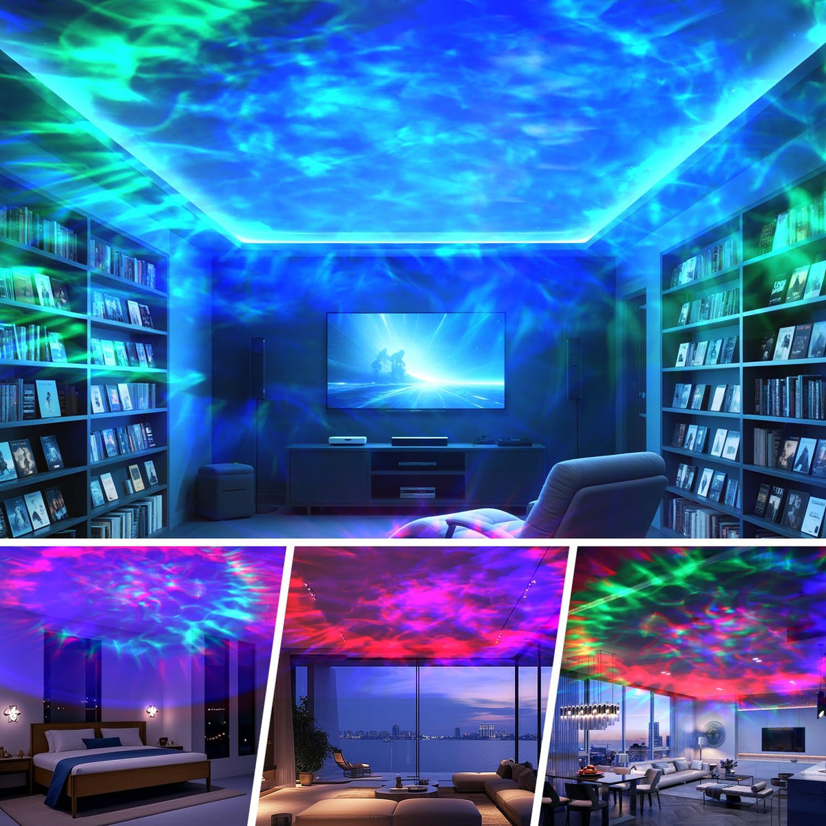 Kids Night Light Galaxy Projector – Child-Safe LED Star Lamp with Remote and Timer for Bedroom and Shared Sibling Room