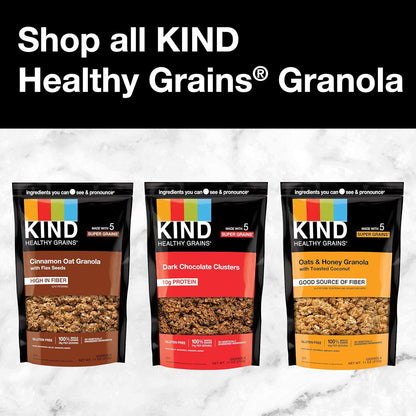 KIND Healthy Grains Clusters – Cycling Jersey Pocket Fuel for Long Rides, Gluten Free and Easy to Eat On the Go