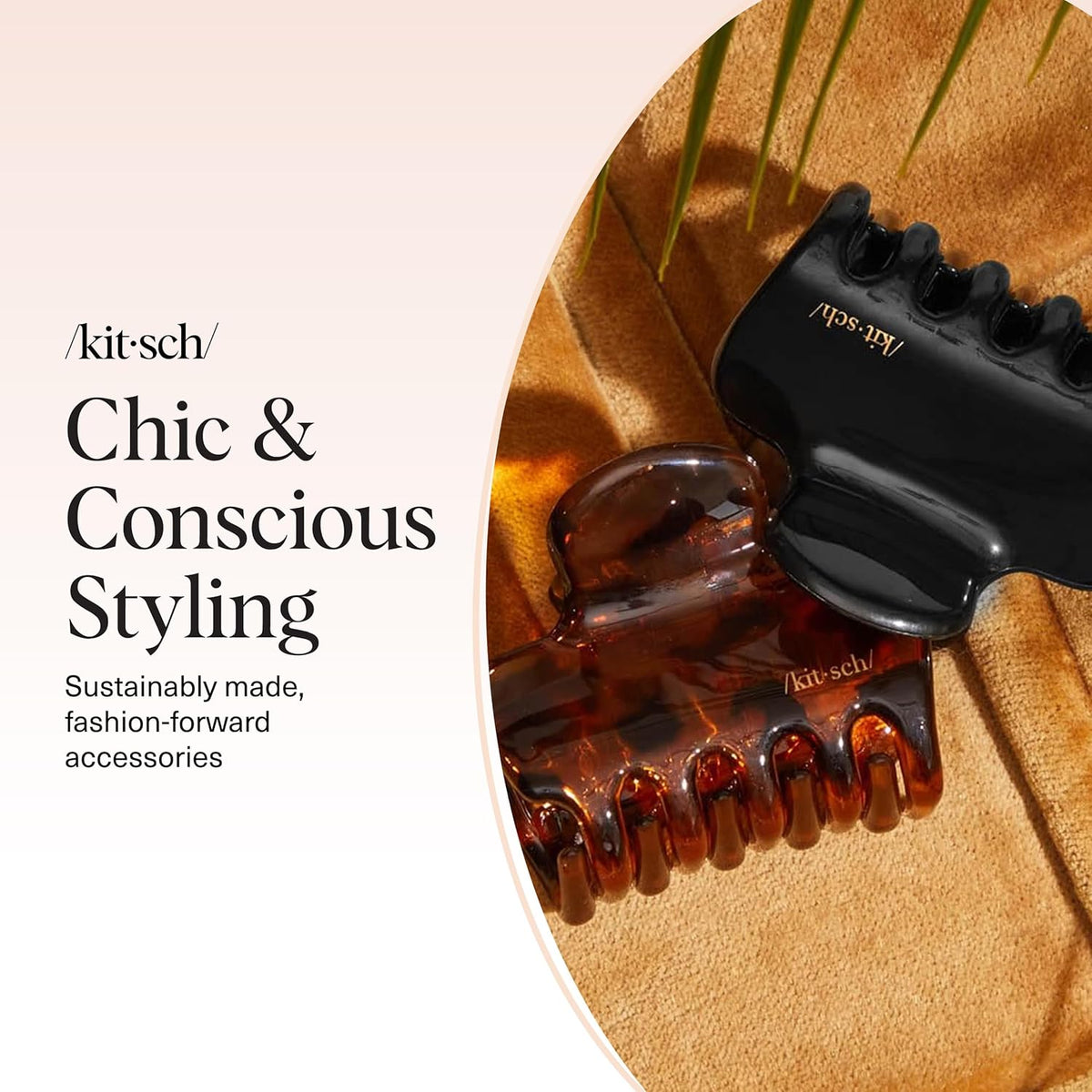 Kitsch Medium Hair Clip – Clean-Lined Styling Tool for the Minimalist Bathroom Counter