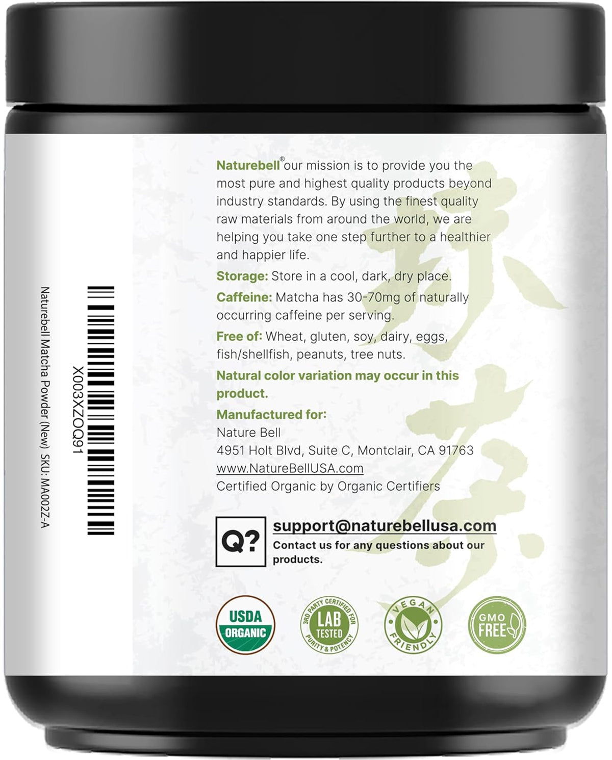 Kiwigreen Organic Matcha Green Tea Powder – Calming Afternoon Pick-Me-Up for Self-Care Enthusiasts