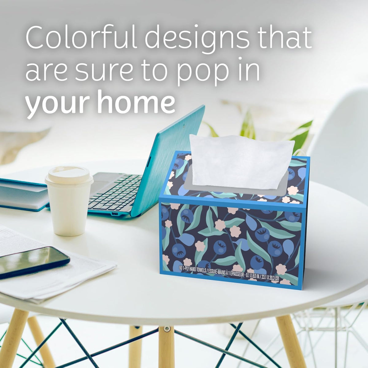 Kleenex Disposable Paper Hand Towels as a Housewarming Gift, 6-Box Decorative Set