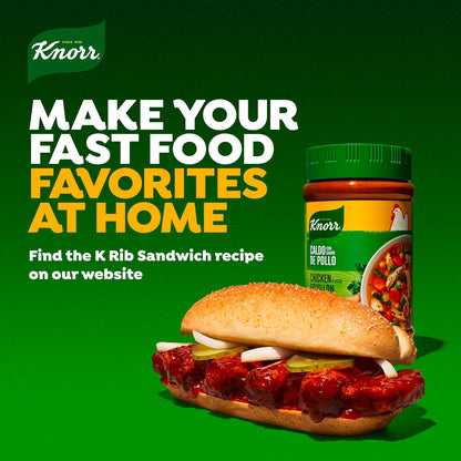 Knorr Chicken Flavor Bouillon Granulated – One-Jar Replacement for Salt, Broth and Herbs