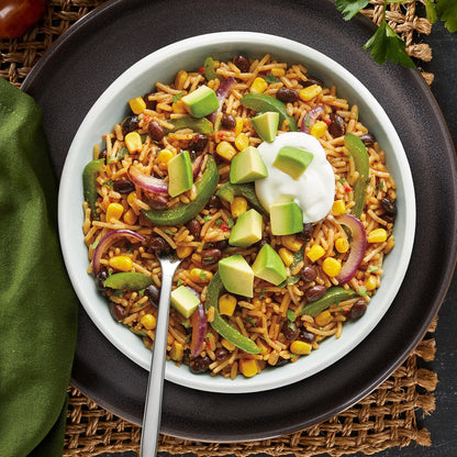 Knorr Rice Sides Taco Rice Pantry Staple for Study-Session Dinners, 5.4 oz Pouch