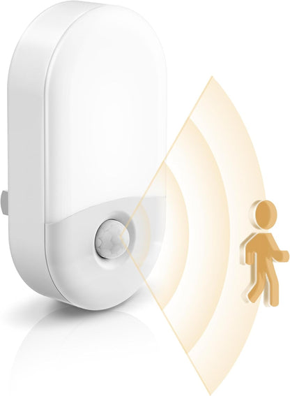 L LOHAS Kids Night Light Plug into Wall – Auto On/Off Soft Glow for Toddler Bedroom and Bathroom, 2-Pack