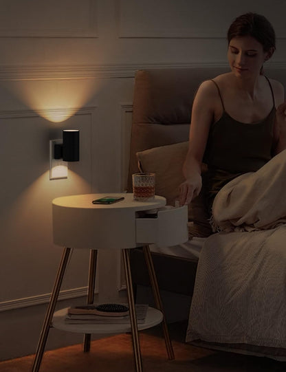 L LOHAS LED Night Light Plug in – Gentle Glow Nightlight for Kids Room, Glare-Free 3000K Soft White