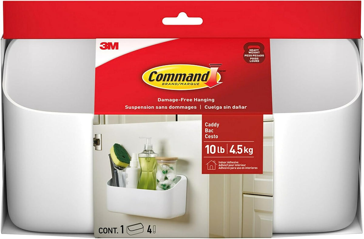 l-shaped plastic design measuring 9.9" x 5.2" x 3.5" with one main compartment