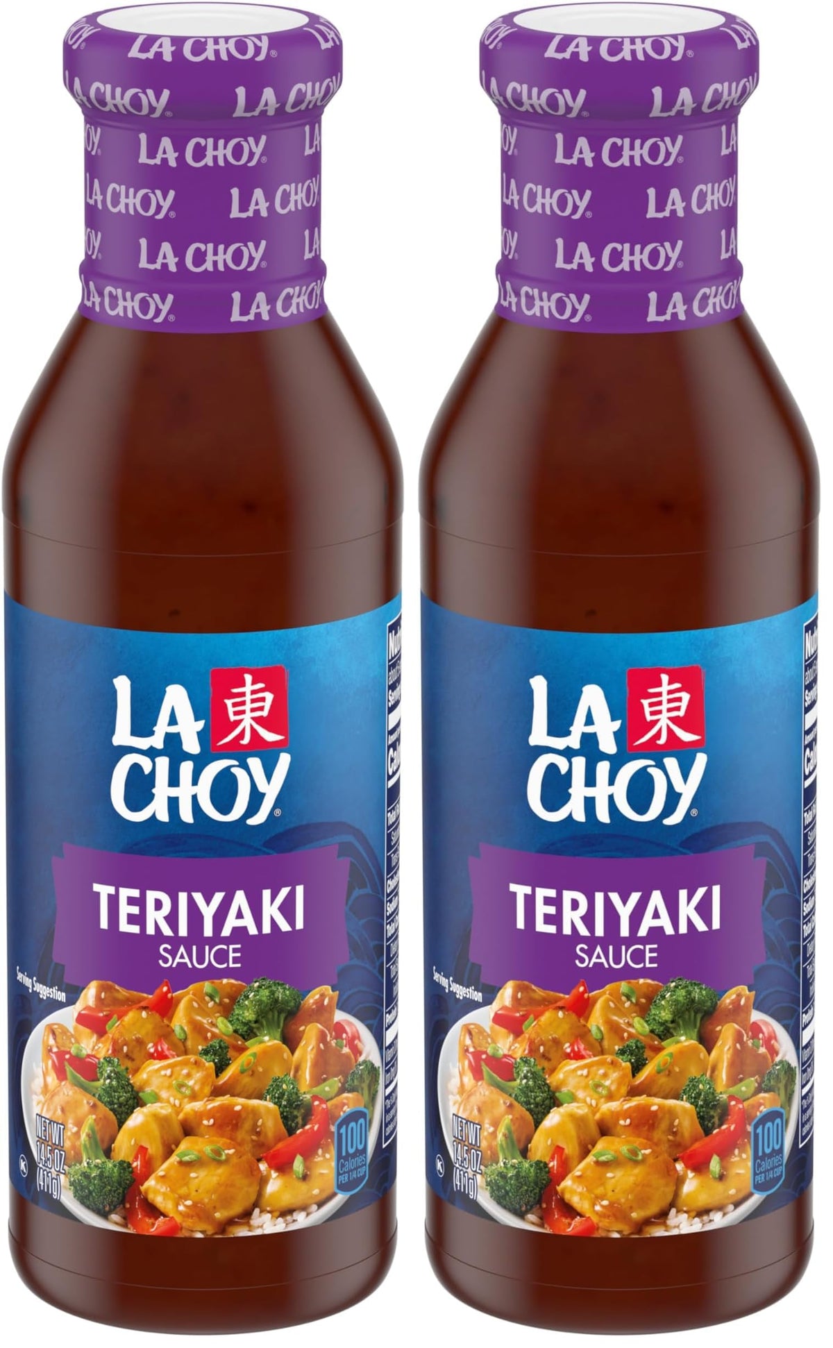 La Choy Teriyaki Stir Fry Sauce &amp;amp; Marinade, 14.5 oz Bottle (Pack of 2)