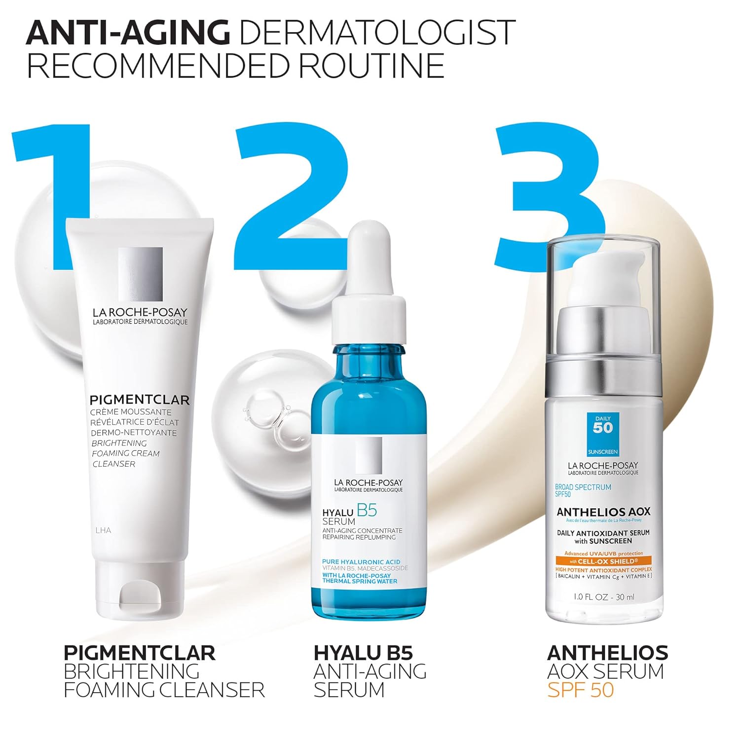 La Roche-Posay Anthelios AOX Premium Antioxidant Serum SPF 50 – Elevated Daily Skincare