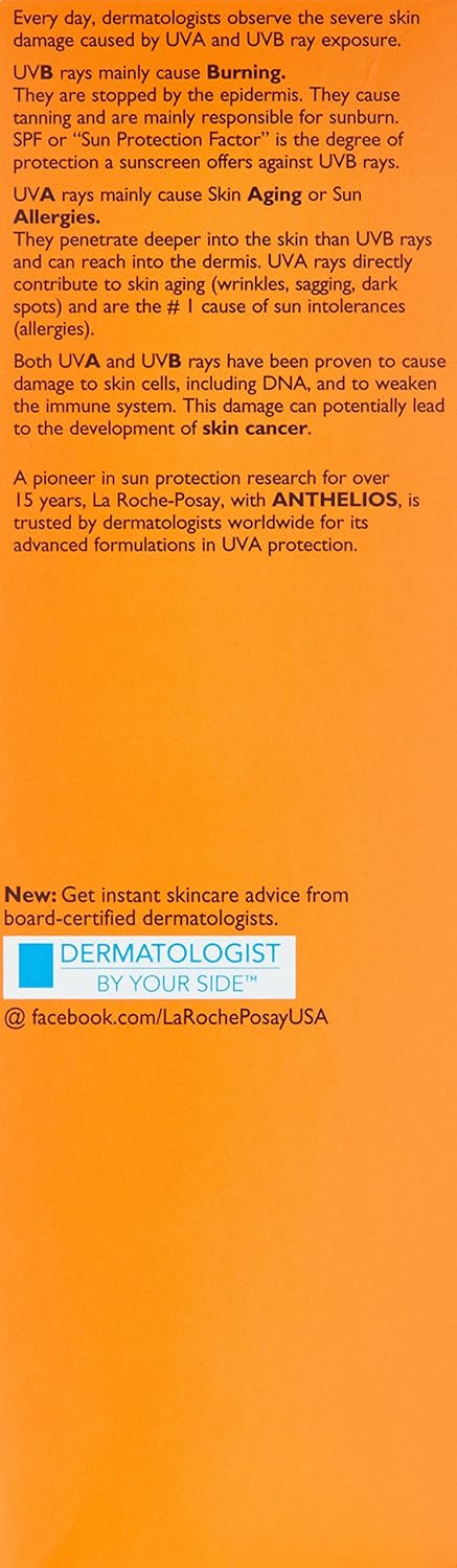 La Roche-Posay Anthelios SPF 60 Sunscreen – Oxybenzone-Free Formula for Family-Safe Sun Care