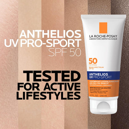 La Roche-Posay Anthelios UV Pro-Sport Sunscreen – Pediatrician-Tested SPF 50 for Kids' Sports & Playground Safety