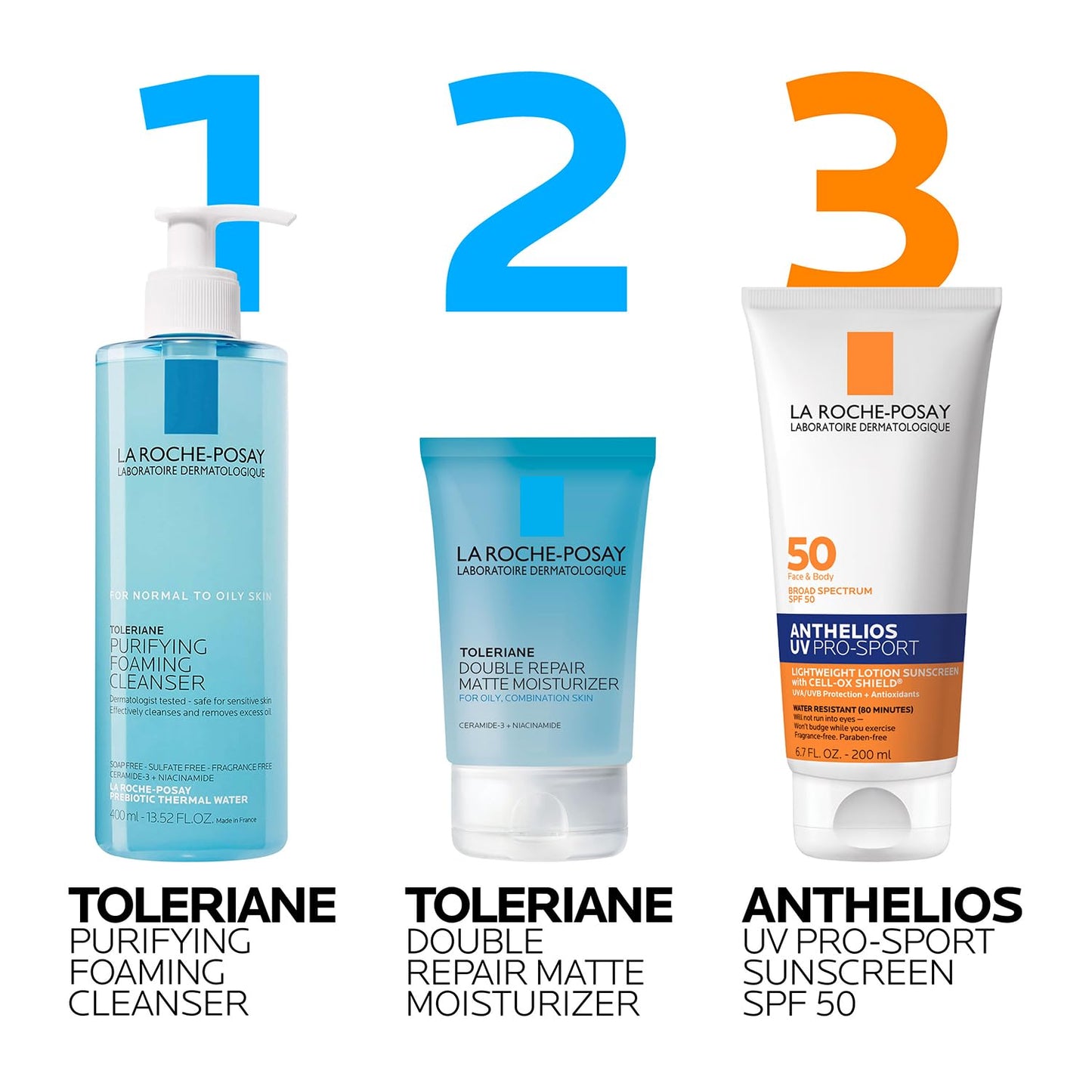 La Roche-Posay Anthelios UV Pro-Sport Sunscreen – Pediatrician-Tested SPF 50 for Kids' Sports & Playground Safety