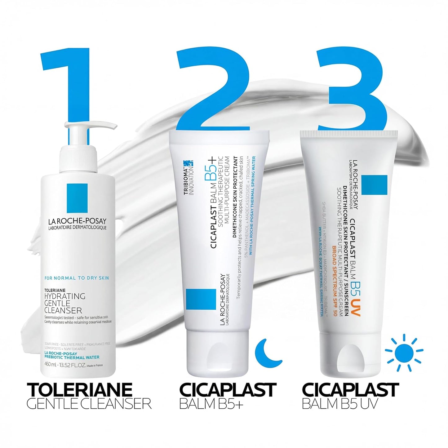 La Roche-Posay Cicaplast Balm B5 – Non-Irritating, Chemical-Free Skin Repair for Reactive Skin