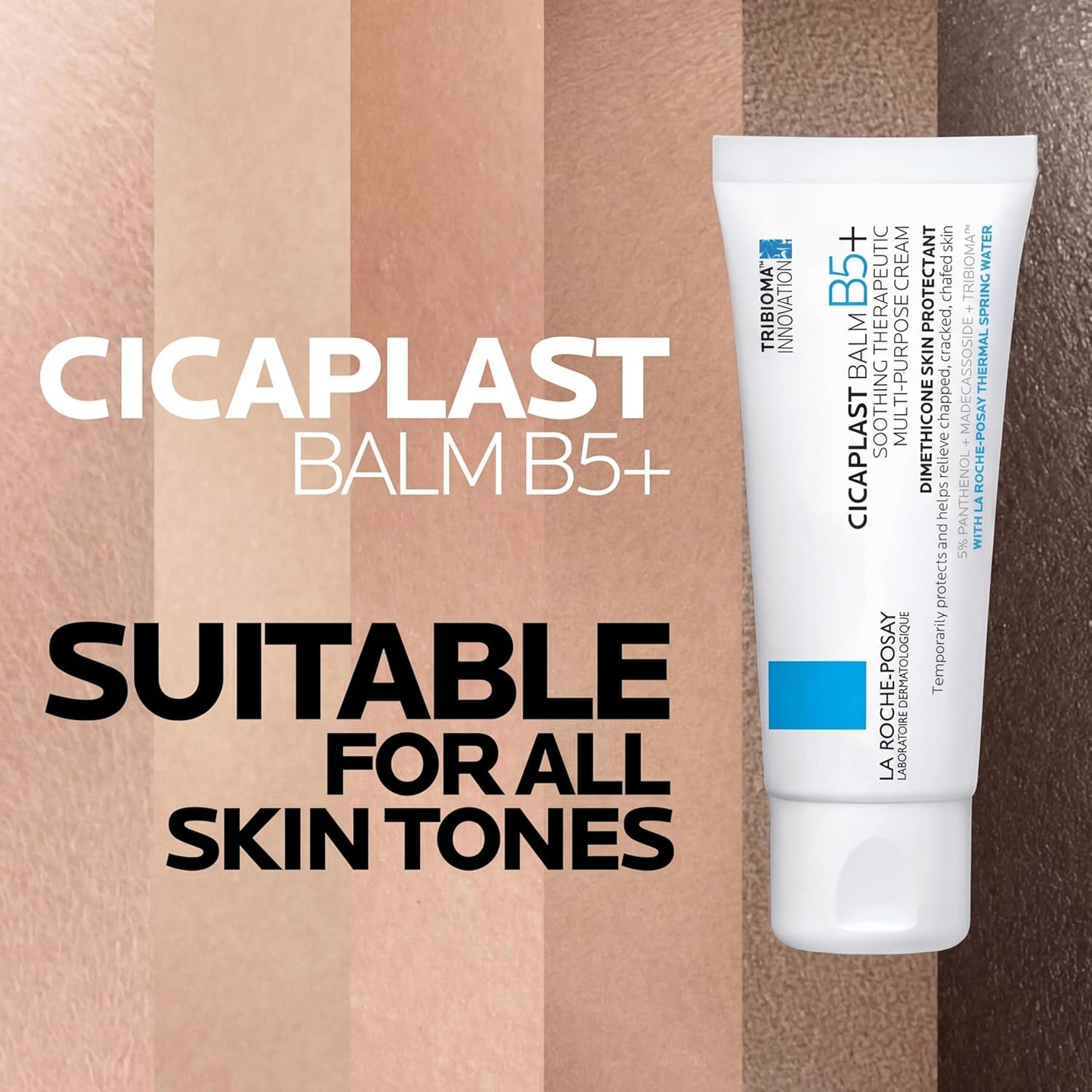 La Roche-Posay Cicaplast Balm B5 – Non-Irritating, Chemical-Free Skin Repair for Reactive Skin