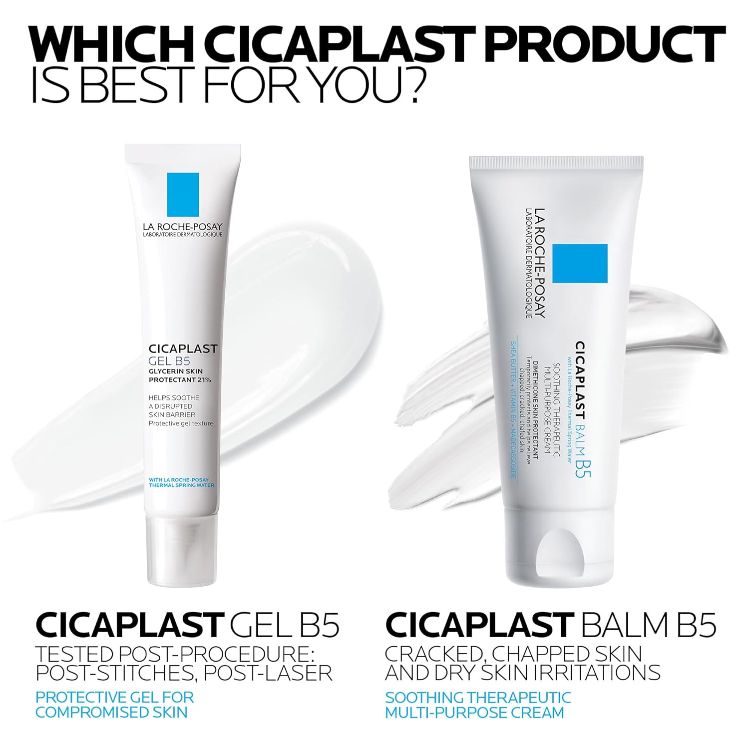 La Roche-Posay Cicaplast Gel B5 – Safe Healing Gel for Children and Infant Sensitive Skin