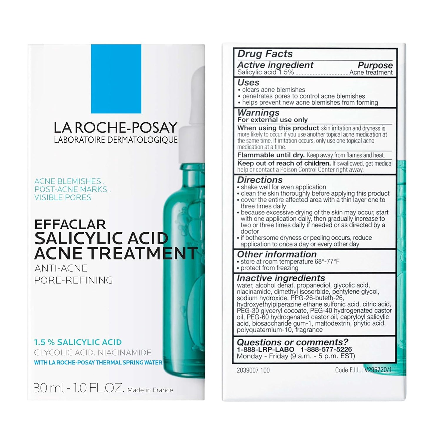 La Roche-Posay Effaclar Prestige Acne Serum – Dermatology-Grade Multi-Acid Treatment