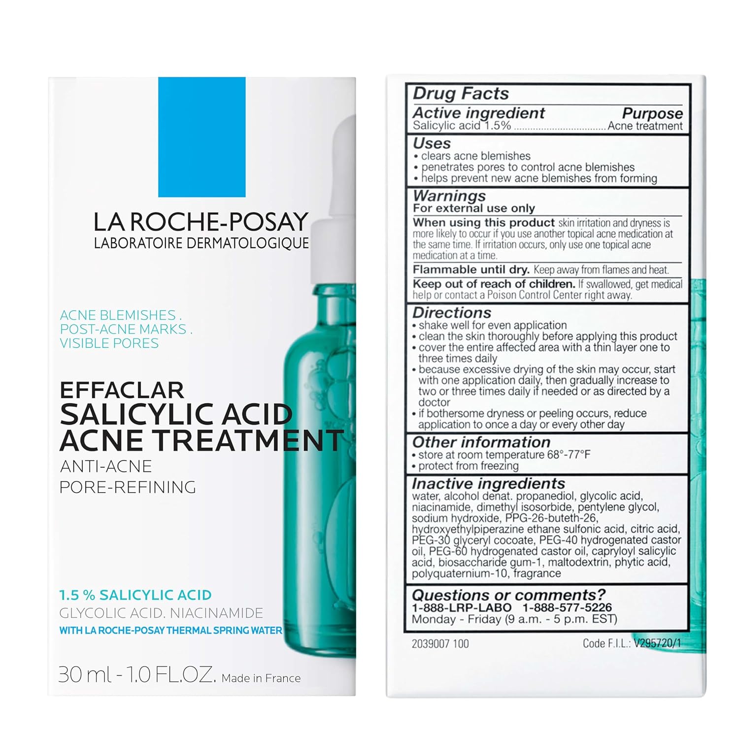 La Roche-Posay Effaclar Prestige Acne Serum – Dermatology-Grade Multi-Acid Treatment