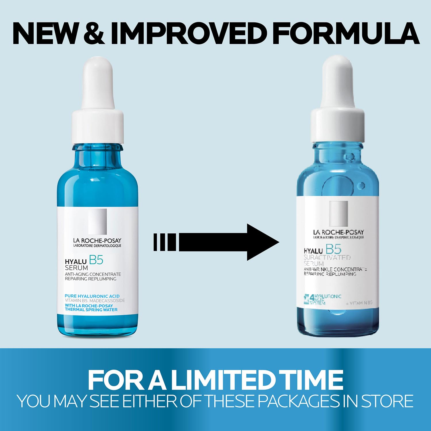 La Roche-Posay Hyalu B5 Hypoallergenic Serum – Allergy-Tested Hydration Safe for All Skin Types