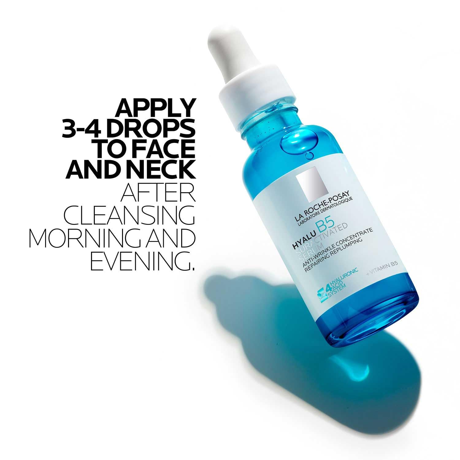 La Roche-Posay Hyalu B5 Hypoallergenic Serum – Allergy-Tested Hydration Safe for All Skin Types