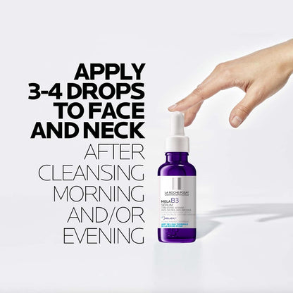 La Roche-Posay Mela B3 Serum – Clean Dark Spot Corrector, Drops for Effortless Daily Use