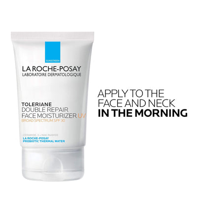 La Roche-Posay Toleriane Double Repair UV – One-Step Moisturizer + SPF 30 for Simplified Routines