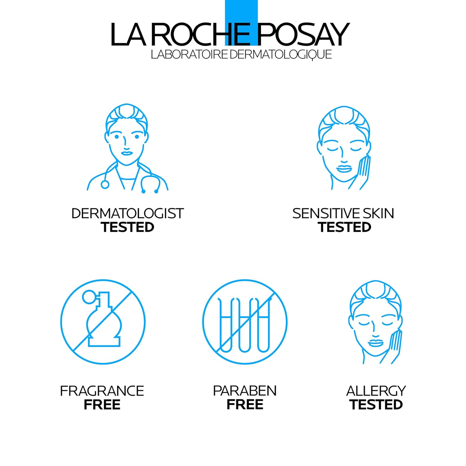 La Roche-Posay Toleriane Moisturizing Milky Cleanser – Calming Self-Care Face Wash for Dry, Sensitive Skin Routines