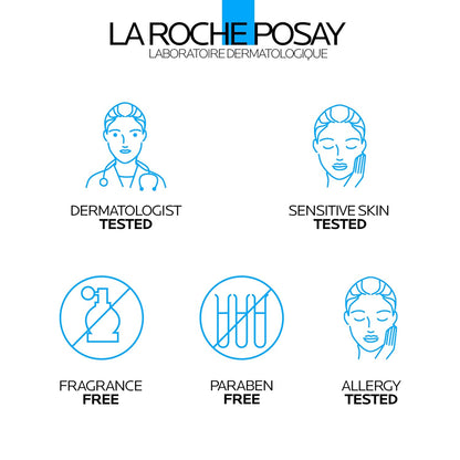 La Roche-Posay Toleriane Moisturizing Milky Cleanser – Calming Self-Care Face Wash for Dry, Sensitive Skin Routines