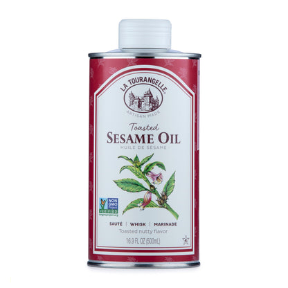 La Tourangelle Toasted Sesame Oil – Quick Finishing Oil for Fast Weeknight Stir-Fry