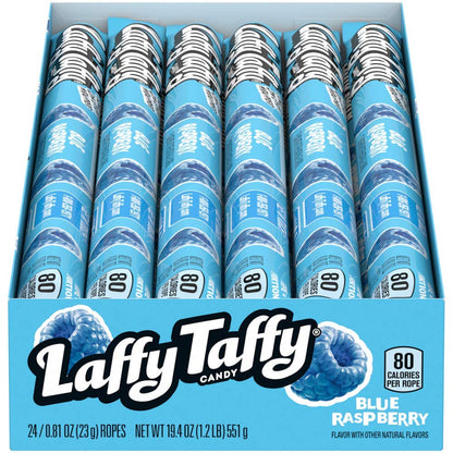 Laffy Taffy Rope Blue Raspberry 3/99C,0.81 ounces, 24 Count (SUGAR CANDY - PRE-PRICE MISC)