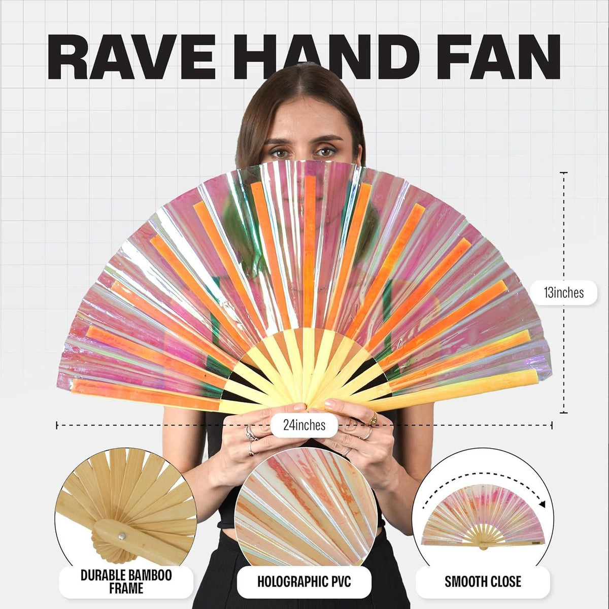 large folding clack mechanism that opens with a single wrist flick and produces a loud snap
