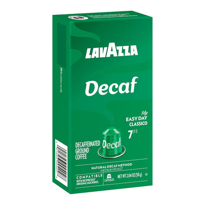 Lavazza Espresso Maestro Decaf Nespresso Original Capsules – Late-Night Aromatic Break Without the Caffeine Jitters