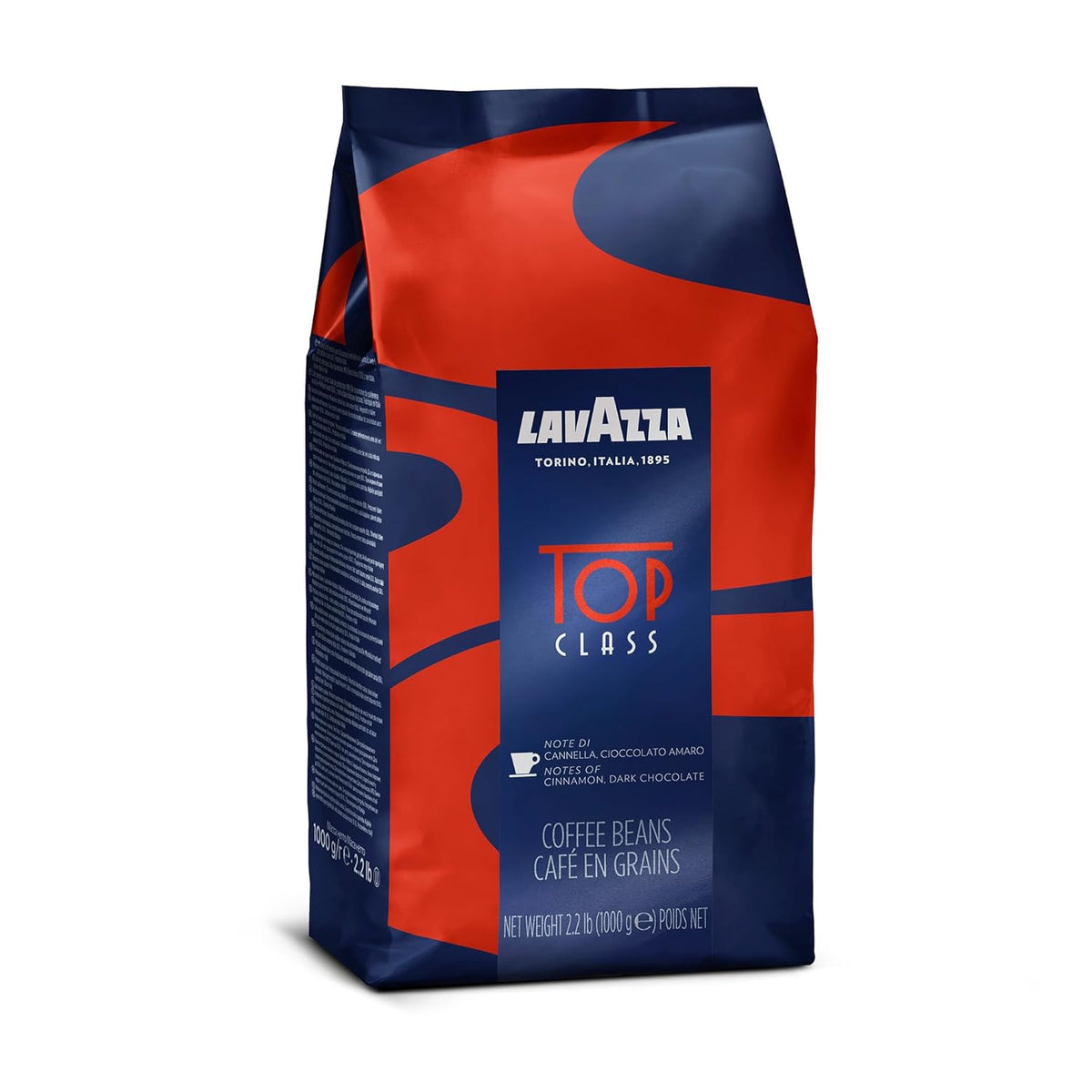 Lavazza Top Class Italian Whole Bean Espresso – High-End Coffee Gift for Dedicated Brewing Stations and Elegant Brunch Tables