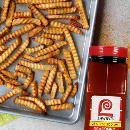 Lawry's 25% Less Sodium Seasoned Salt – Thoughtful Housewarming Gift for New Homeowners, Pantry Must-Have