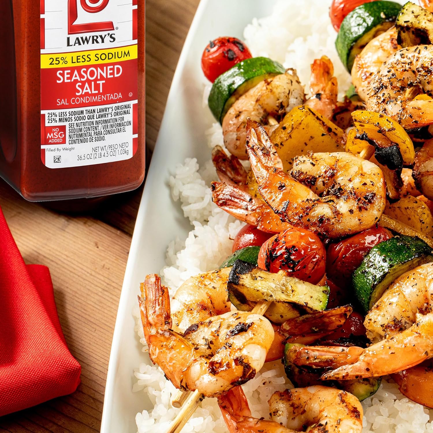 Lawry's 25% Less Sodium Seasoned Salt – Thoughtful Housewarming Gift for New Homeowners, Pantry Must-Have