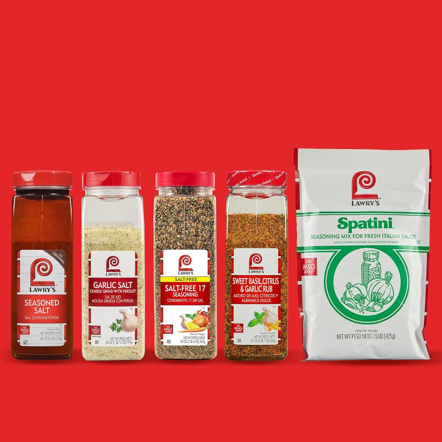 Lawry's 25% Less Sodium Seasoned Salt – Thoughtful Housewarming Gift for New Homeowners, Pantry Must-Have