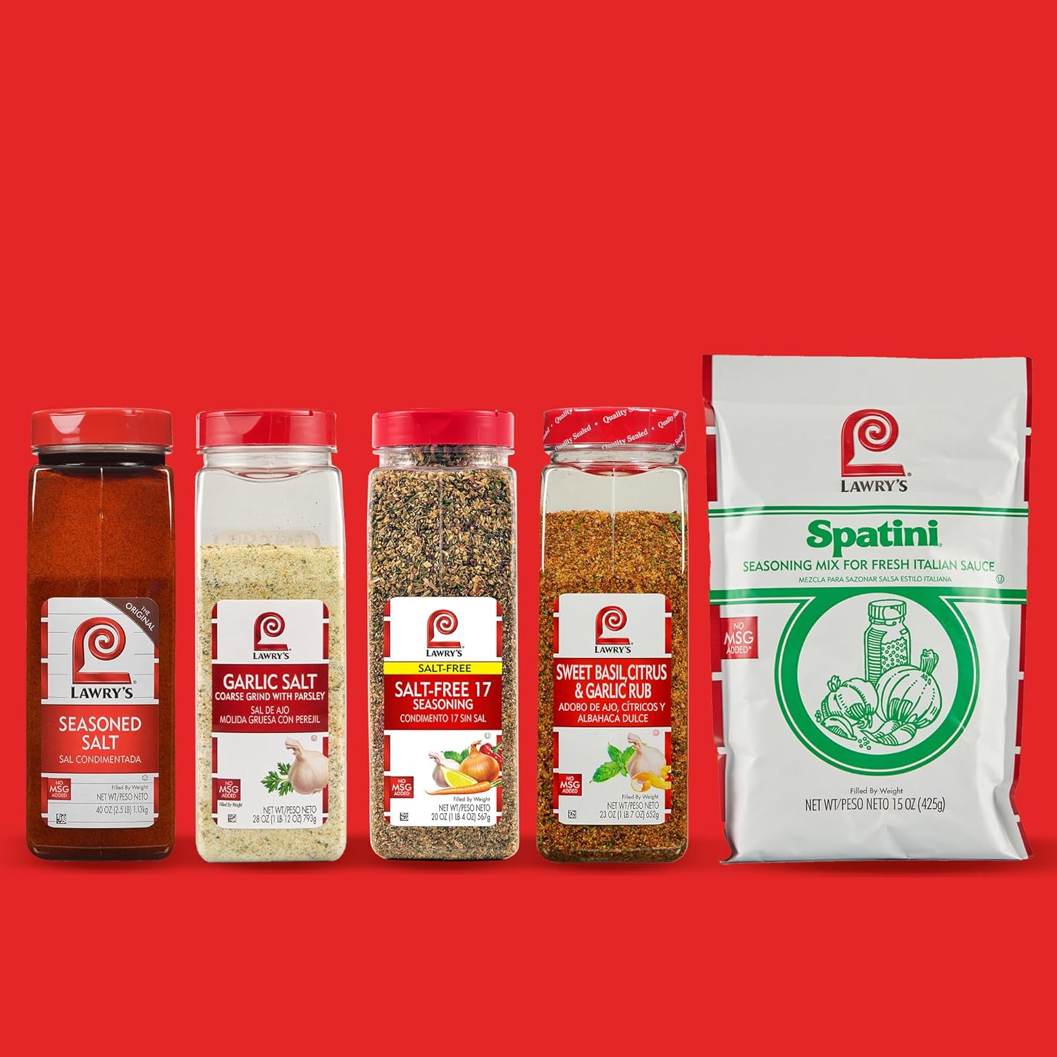 Lawry's 25% Less Sodium Seasoned Salt – Thoughtful Housewarming Gift for New Homeowners, Pantry Must-Have