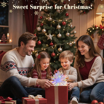 Lewondr Lighted Snowflake Tree Topper – Festive Living Room Aesthetic, 30 LED Christmas Topper with 8 Modes and Timer
