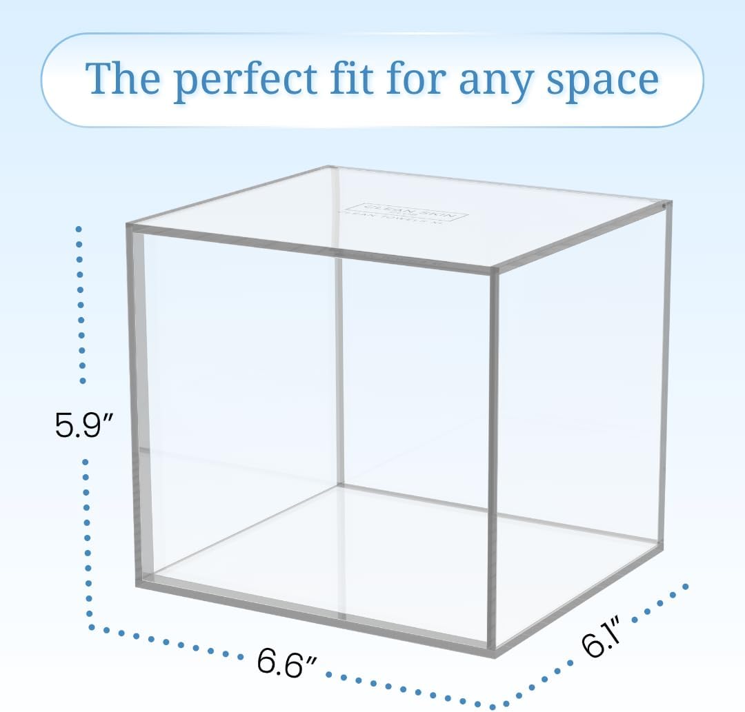 lift-off lid for quick access during daily routine