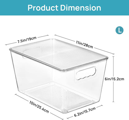 lift-off lids that enable secure vertical stacking