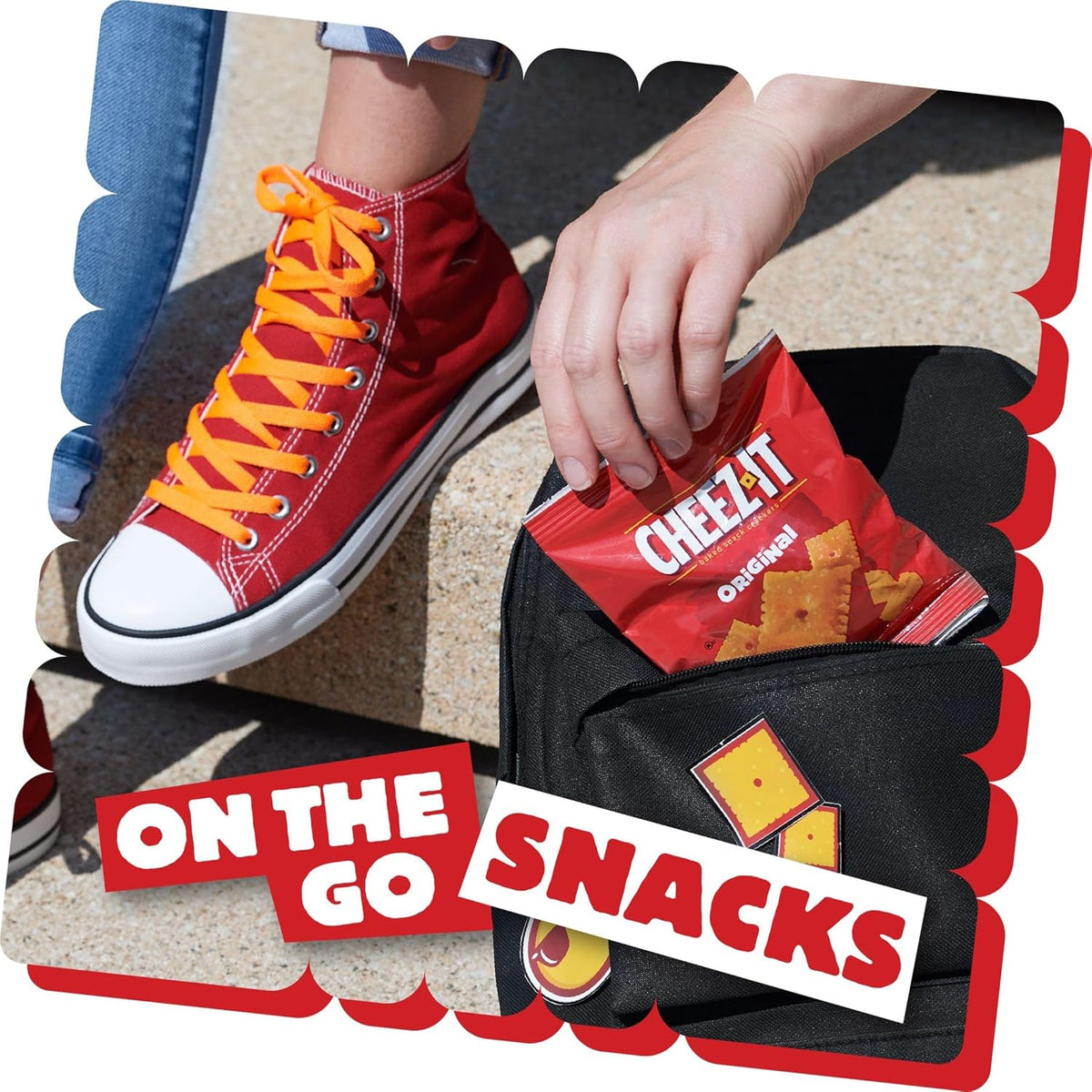lightly salted bite-sized squares