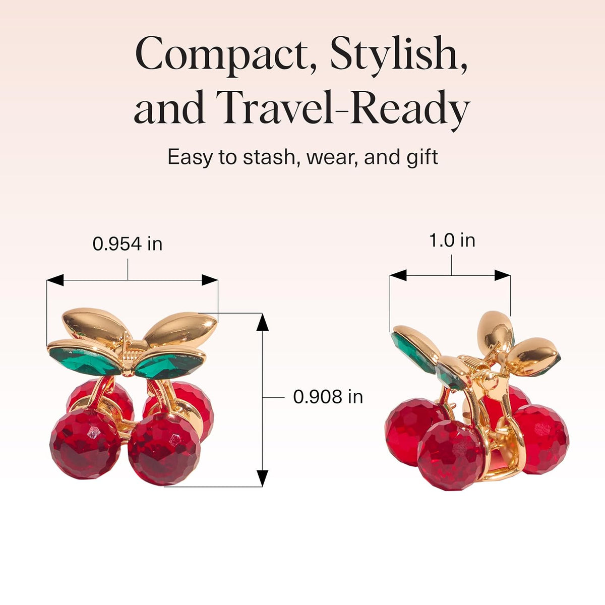 lightweight construction suitable for thin, short, or fine hair