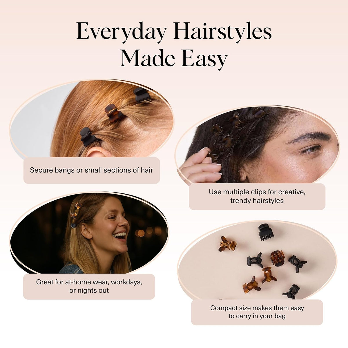 lightweight, snag-free, and non-pulling teeth for comfort on fine hair